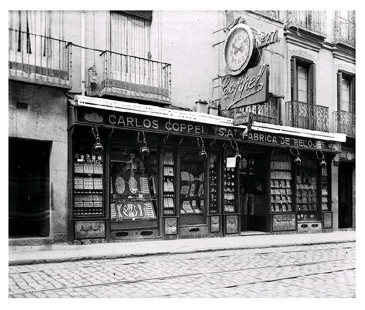 La relojería Carlos Coppel, un comercio con mucha historia