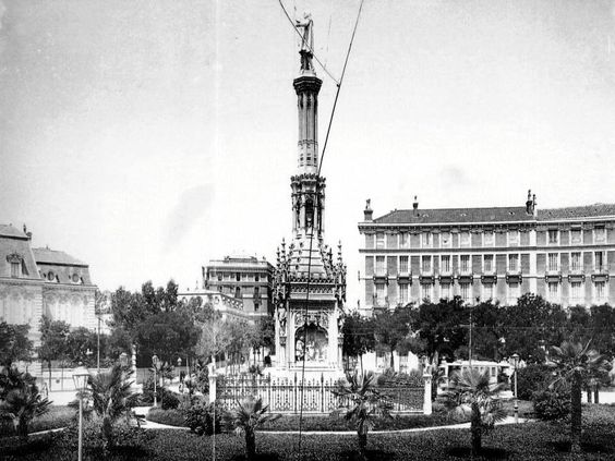 La foto de la semana: Plaza de Colón. Finales siglo XIX